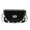 Bolsas de ombro Mulheres brilham lantejoulas Bolsa de diamante Mensageiro Cristal Bolsa Crossbody Party Party