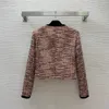 Chan Giacche Giacca per donna in tweed Nuova giacca invernale Giacca da donna firmata Taglie forti Designer Cappotto di moda Cappotto da donna Cardigan Regalo