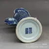 Hip Flasks Antique Procelain Porcelain Device Ceramic Blue And White Bamboo Pot Kettle Dragon Wine