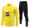 2023 2024 Haller Reus Soccer Jacket Man Tracksuit Set 23 24 Reyna Brandt Schlotterbeck Adeyemi Moukoko Long Sleeve Football Training Suit Sweater Jogging