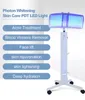 Klinik zugelassene 7 Farben PDT LED -Leuchttherapiemaschine Photon Photodynamische Lampe Gesichtsbehörde Haut Verjüngung Akne Behandlung Hautweißled -Gesichtsmaske