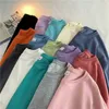 Sweats à capuche pour femmes Sweatshirts Qualité Coton Sweat Surdimensionné Printemps Femmes Pull Décontracté Unisexe Coréen Solide Hoodies Harajuku Femme Vêtements 230818