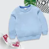 Kids Clothing Spring and Autumn Sweaters Pullover Children's Long Sleeve Boys and Girls' All Cotton Top New Print Bottom Shirt