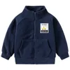 Jackets Arrival 2023 Doublesided Fleece Thickening Coat for Boys Winter Jacket Kids Aged 26 with Zipper 230818