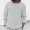 Sudaderas con capucha para hombre Sudaderas Llegada Jerseys de punto sólidos 2023 Manga larga Suelta O cuello Suéter de invierno Tops Ropa de hombre Moda básica 230821