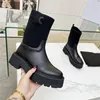 Lyxdesignstövlar 2023 Celinity Fashionable Women Business Work Decoration Anti Slip Knight Boots Martin Boots Casual Sock Boots 01-014