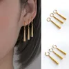 dangle earrings charmsmic 3pcs/set for women golden Round Circle Ear Jewelry