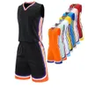 Running Sets Sublimation Blanks Custom Basketball Jersey Set for Men Boy Kids Quickdry Team Professional Uniforms Wear Plus Size 230821