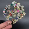 Nail Art Decorations 50100PCS Bulk Alloy Random Designs Nail Art Luxury Rhinestones Jewelry Gems Nail Art Tips Glitter Charms Accessories Decoration 230818