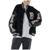 Herrjackor Spring och Autumn Coat Men's Jacket Baseball Suit Trend stilig First Senior High School Coat Plus Size Baseball Sports Jacket 230818