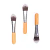 Bambuhandtag Mini Makeup Brush Face Mask Foundation Make-up Brush