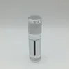 Zilveren Airless Vacuümpomplotionfles met witte dop Cosmetische containers 15 ml 30 ml 50 ml 80 ml 100 ml F515 Iwfsk Vcvus