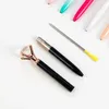 Pens de caneta de caneta de caneta de cristal de diamante grande por atacado anel de casamento de metal de metal kawaii caneta mágica moda de moda de escritório material
