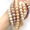 Łańcuchy barokowy naszyjnik perłowy vintage słodkowodne dławik ze śrubą klamrę moda urok walentynkowy biżuteria kobiet prezent dla dziewcząt