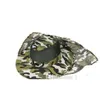 Weitkrempeln Hats Bucket Boone Outdoor Tarn Caps Sport Blatt Dschungel Militärische Kappe Fischerei Sonne Sn Gaze Cowboy Packbare Armee Hut otijl