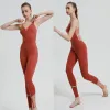 2023 Tek Parça Yoga Takım Kadınlar için İlkbahar/Yaz Yeni Avrupa ve Amerikan Profesyonel Stil Zayıflama Dancaae Sports Set Yüksek Son Fitness Giysileri Orijinal