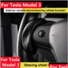 Voor Tesla Model3 Y S X Accessoires Counterwe Ring Ring Piloot FSD MATIC GEBRUIKTE RIJDEN AP STUURWIEL GEWICHT Booster Drop levering DHGSB