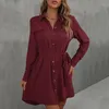 Frauenblusen Frühling Herbst Herbst Langarm Frauen Hemd Single Breace weibliche weibliche Solid Blosue Camisas de Mujer Frauen