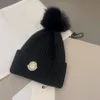 Designer di cappelli a maglia da lavoro da donna invernale Cappello lanoso Capo di berretto caldo Cappelli pelosi 3 colori