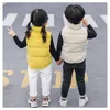 Waistcoat herfstkinderen warm dikke vest baby katoen vestiging kinderen bovenkleding jas kinderen kleding jongens meisjes merk jassen vest 230821