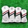 Andere Golfprodukte Modetrends Modetrends Golf Club #1 #3 #5 Wood Headcovers Driver Fairway Woods Cover PU Leder -Kopfbezüge 230821