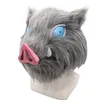 Party Masks 1pcs/Lot Halloween Mask Latex Full Face Mask Plus Pig Head Party Horrible Porps for Adult Wear 230818