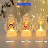 Other Event Party Supplies Christmas Ornaments Year's Halloween Goods Battery-operated Gift Santa Claus Candle Warm Lights For Home Decorations 230821