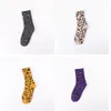 Women Socks Fashion Leopard Print i Tube Women's Retro Pile Sexig Casual Cute Funny Happy Colorful Cotton for Girl