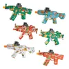 Nya jul temat leksaker pistol AK47/mp5 pistol leksaker gel gel glottade kula skjutande pistol cs spel utomhuspojkar