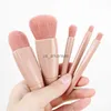 Make -upborstels Make -upborstels ingesteld met spiegelbox Blush Lip Eyeshadow Brush Professional Cosmetic Brushes Kit Portable Travel Mini Beauty Tools HKD230821