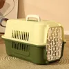 Portatore di porte per cani vettori di plastica per viaggi di trasporto portatili accessori per trasporti a piedi kennel mochila perro pet prodotti sr50dc