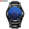 Curren Fashion Sports Display Display da uomo da uomo orologio da uomo orologio da maschio impermeabile Relogio Masculino Montre Homme305J