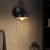 Wall Lamp Industrial Light SCONCE E27 BASE MET PULT CHINT SCHAKELAAR AMERIKAANSE RETRO VOOR ANDIREES LEZINGSMELDINGEN
