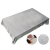 Nappe en lin nappe lavable couverture gland Rectangle décorations pour ferme coton décor de table