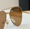 Gold Mirror Pilot Solglasögon Klassisk stil Men Summer Sunnies Gafas de Sol Designers Solglasögon Shades Occhiali Da Sole UV400 Eyewear