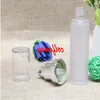 100pcs/lote frete rápido 30ml Vacuum Bottle Bottle Bottle Essence Plástico sem ar com bomba prensada LMPUC