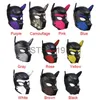 Otros artículos de belleza para la salud Fetish Sexy Dog BDSM Bondage Puppy Play Hoods Slave Rubber Pup Mask Juegos para adultos Parejas SM Juegos de coqueteo Juguetes para capuchas eróticas x0821 x0821