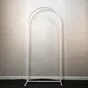 Party Decoration Metal Iron Circle Arch Wedding Backdrop Frame Decor Props Outdoor Arrangement Födelsevenemang Ballong Bow Kit