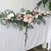 Other Event Party Supplies Artificial Rose Vine Flower Garland Wedding Table Decoration Simulation Floral Arrangements Ceremony Backdrop Arch 230818