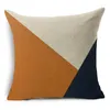 Pillow Modern Abstract Cover Geometric Home Decorative Throw Pillows Case Linen Cotton For Living Room Sofa Car Seat Chair