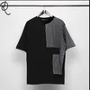 Camisetas masculinas e04131 Tops de moda Tees 2023 Runway Luxo Design Europeu Print Free Party Style T-shirts Roupas