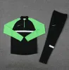Designer Men's women's Tracksuits Set Long Sleeve 2 piece Cool Semi -zipper Set Men's Track Long Jackets and Pants Man Joggers