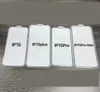 Temperierte Glasschützer für iPhone 15 plus 15 pro max 14 13 12 11 x xr 8 7 6 9h Clear Anti-Scratch Seide Volldeckung Bildschirm Schutzmobilfilm mit Einzelhandelspaket