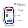 2023 High Quality 3 Ports QC3.0 USB Car Charger Hot Sell PD Type-C Port USB Car Adapter With Smart IC For Smart Phones