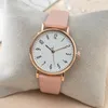 Relógios de pulso 2023 Mulheres simples assistem Silm Leather Strap Versátil Quartz Wholesale Marcas Famosas de Lujo Relógio de luxo