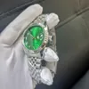 Andere tragbare Geräte babyblau arabische Uhren Unisex Stahl Watchband Mechanische Armbanduhr wasserdichte X0821