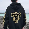 Men's Hoodies Sweatshirts Anime Black Clover Black Bulls Squad Emblem Hoodies Yami Asta Magic Knights Sweatshirts Tops Pullovers Sudadera Felpa Moletom 230818