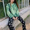 Kobiety swetry meiyangyoung o-deterk różowe pasiaste dzianinowe pulovery kobiety zimowe sweter koreański mody streetwear 2023