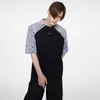 Men's T Shirts X03846 mode tops tees 2023 Runway lyxig europeisk design kort tryck fest stil t-shirts kläder
