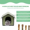 Inne zapasy dla zwierząt domowych Wodoodporne koci składane domy dla psów dla psów koty zamknięte na zewnątrz ciepły hodowla wyjmowana akcesoria dla psów PET HKD230821